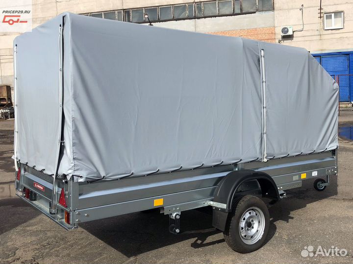 Прицеп 3,5х1,5 R13 на подрамнике рес Газель 1 лист