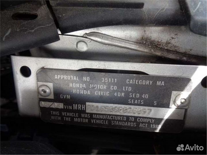 Разбор на запчасти Honda Civic