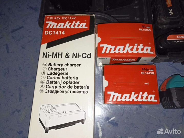 Аккумуляторы Makita, Patriot, Победа, Total