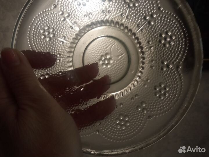 Блюдца Неман стеклянные