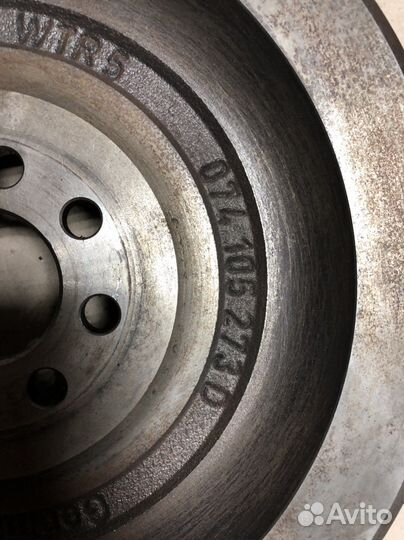 Маховик Фольксваген Т4 2,4 дизель; 2,5 бензин