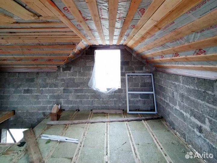 Утепление крыши/кровли