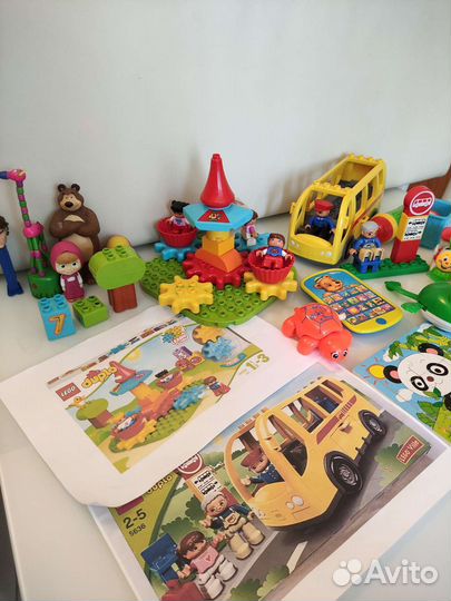 Много игрушек
