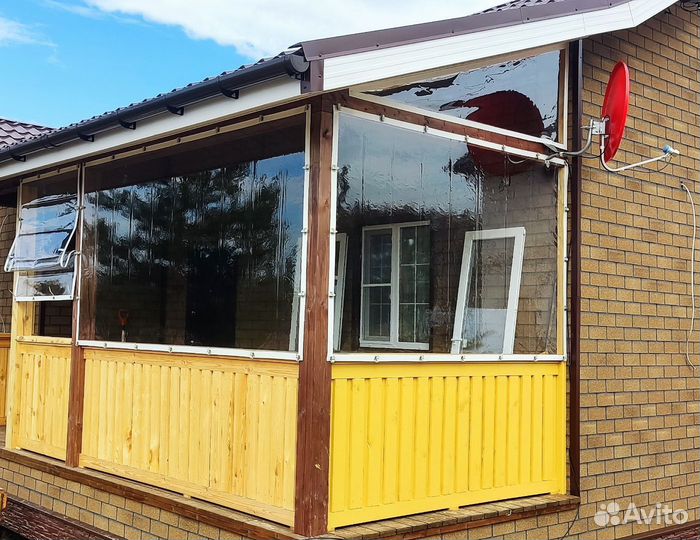 Мягкие окна для беседок