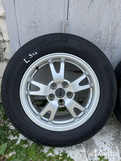 Японские колеса Тойота 195/65/15 лето 5х100