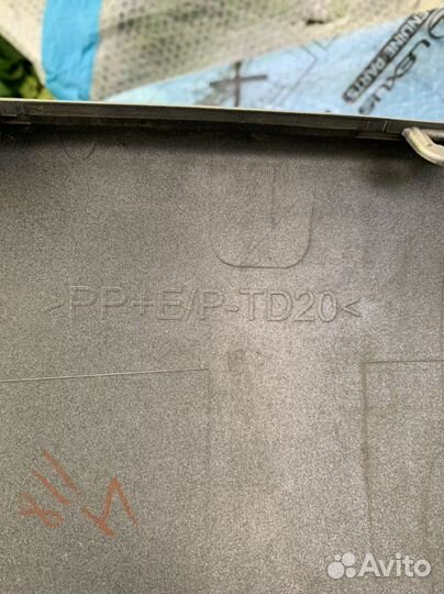 Накладка молдинг заднего бампера RAV 4 40