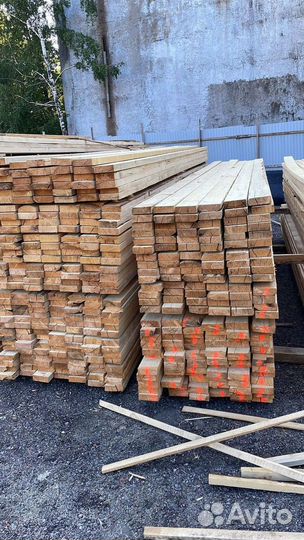 Доска обрезная 40х100х6000мм от производителя