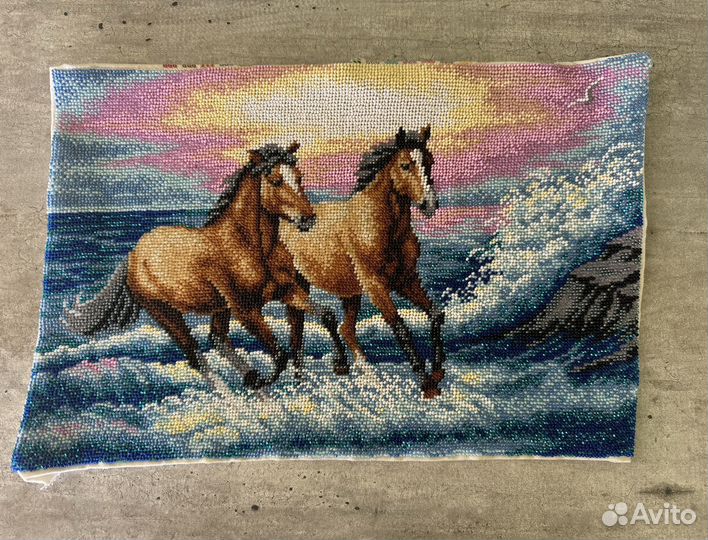 Картины вышитые бисером