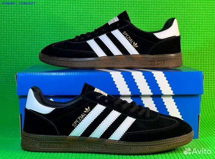 Премиальные кроссовки Adidas Spezial Black