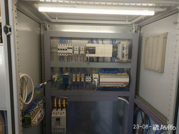 Проект сборка шкафов управления плк. Визуализация