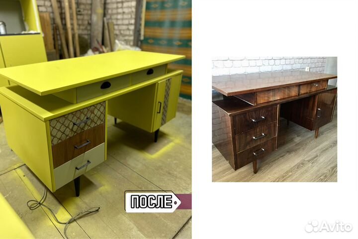 Покрасить/перекрасить мебель; обновить мебель