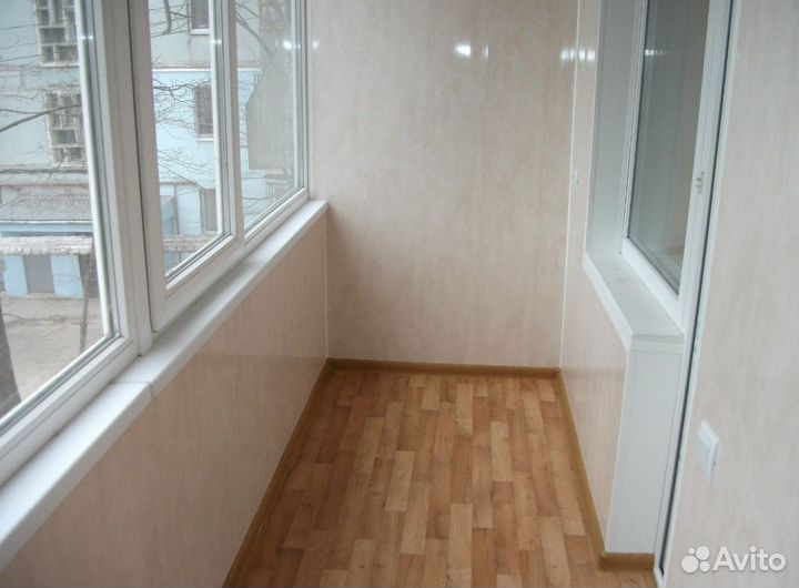 Отделка балконов и лоджий