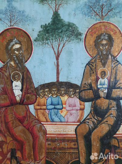 Старинные иконы. Образ святых Праотцов