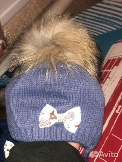 Шапка детская зимняя