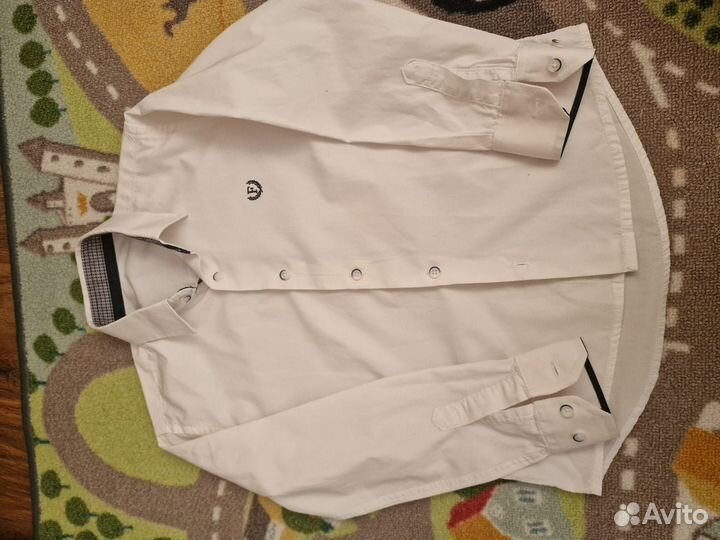 Рубашки школьные 128-134см