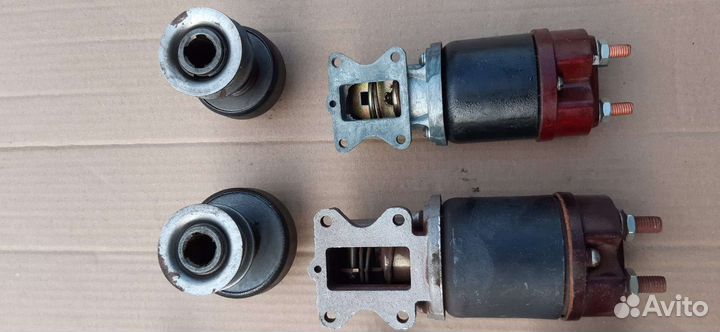 Реле втягивающее, бендикс на стартер т25, Мтз-80