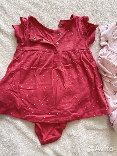Боди-платье 6-9 месяцев