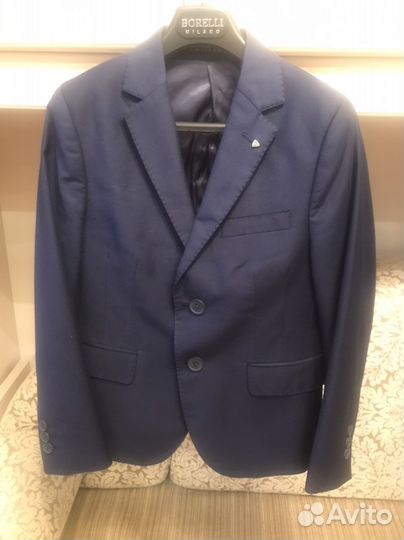 Школьный костюм для мальчика 128 синий