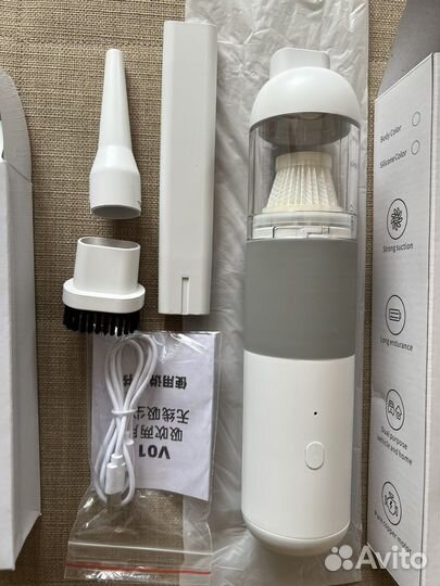 Аккумуляторный мини пылесос для дома, автомобиля