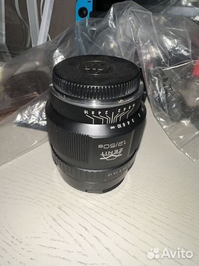 Объектив zenit 50 1.2