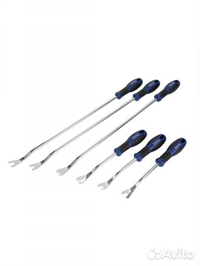 Набор съемников для клипс 6 пр