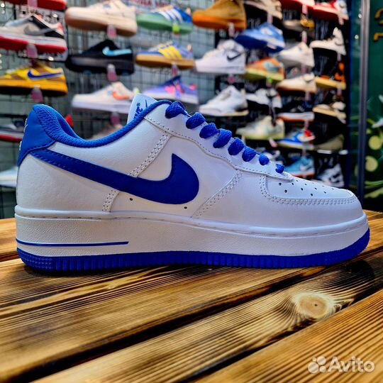 Кроссовки Nike Air Force 1 '07 University Blue