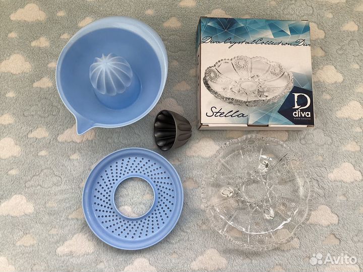 Новая соковыжималка и десертная тарелка