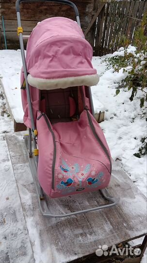 Коляска санки