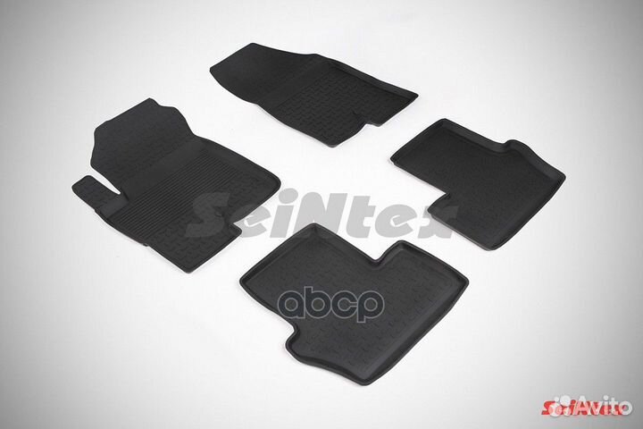 Резиновые коврики с высоким бортом для Jeep Lib