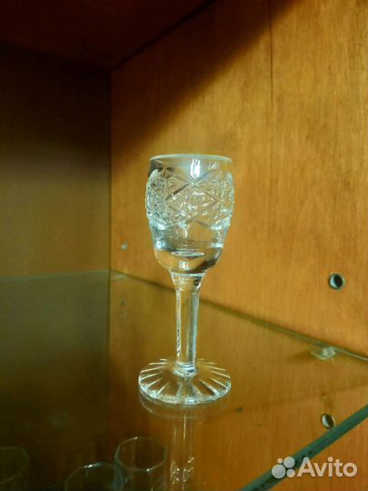 Рюмки, стопки хрусталь, стекло СССР