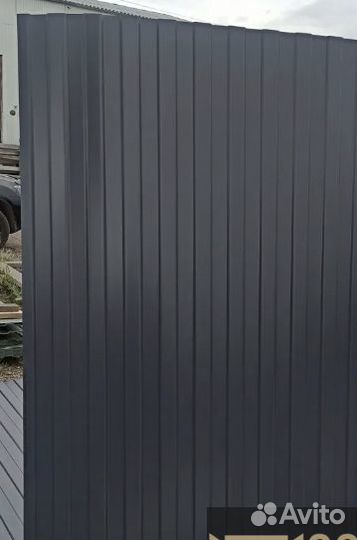 Профнастил мокрый асфальт