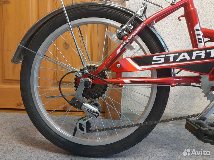 Скоростной складной rush 20 колёса