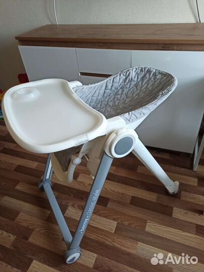 Детский стульчик для кормления happy baby (б/у)
