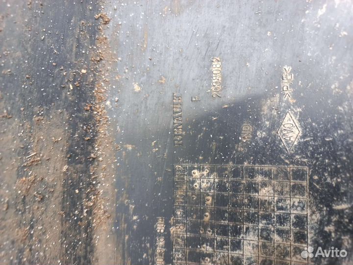 Бампер задний Renault Logan 1 Фаза 2