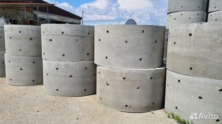 Септик из бетонных колец под ключ. Монтаж септика