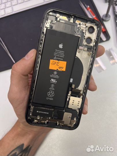 Корпус со шлейфами iPhone 11 оригинал