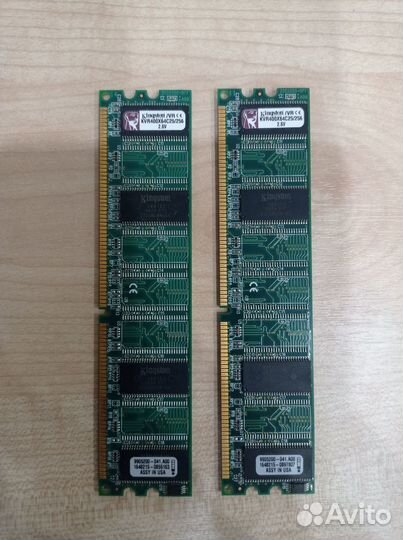 Оперативная память DDR Kingston 256 Mb