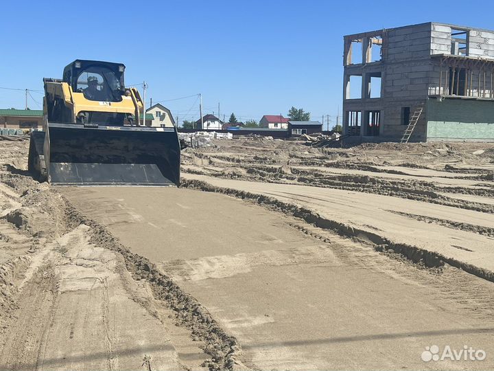 Аренда экскаватора погрузчика terex