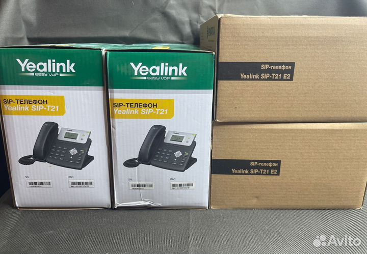 IP телефоны Yealink, Cisco