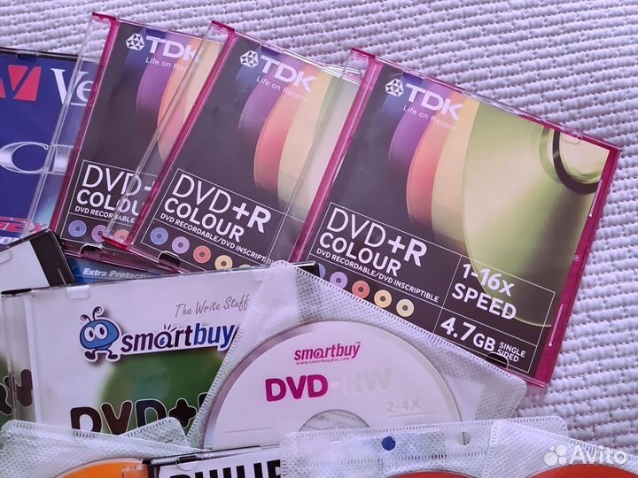 Cd диски чистые 26 шт. пакетом