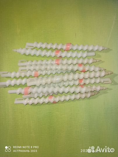 Бигуди спиральные для завивки волос с зажимом