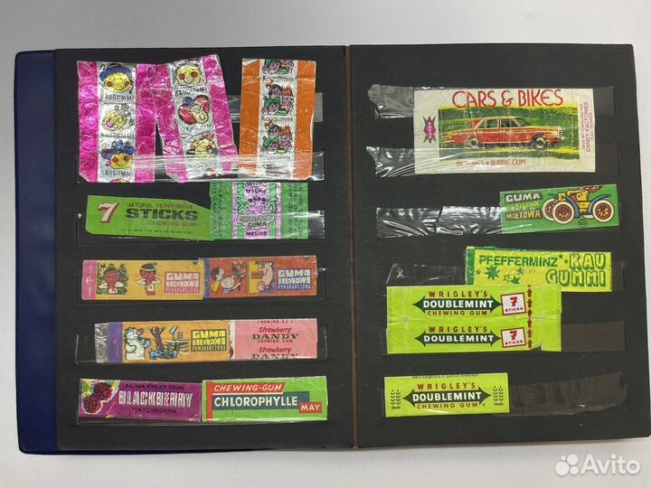 Альбом Этикетки Фантики Вкладыши