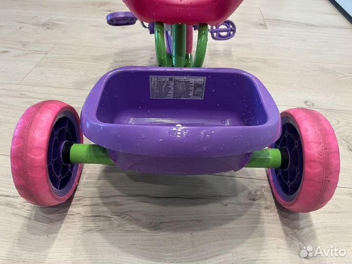 Трехколесный велосипед для девочки