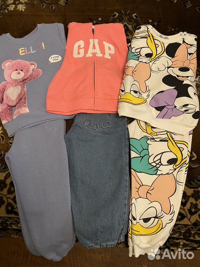 Вещи пакетом для девочки 104/110