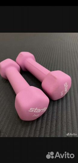 Гантели starfit 1кг