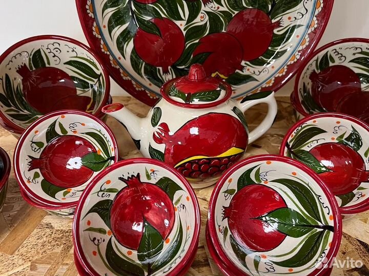 Узбекский чайный сервиз
