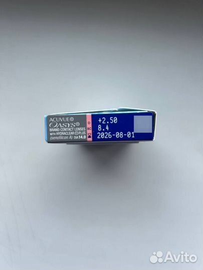 Контактные линзы Acuvue Oasys with Hydraclear Plus