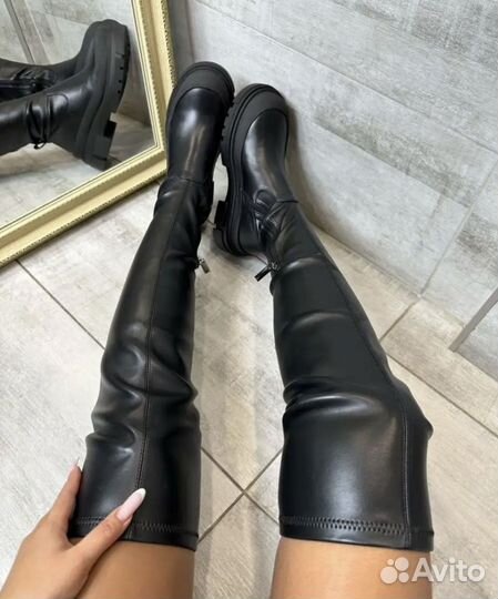 Ботфорты высокие женские