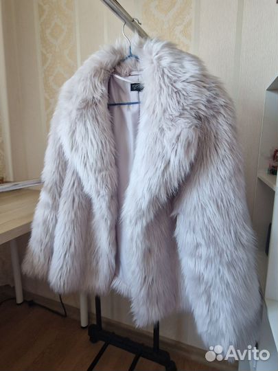 Искусственная шуба Bershka Topshop Moscow Fur