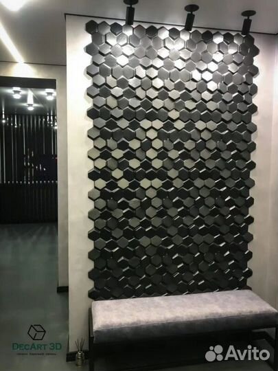 Панель из гипса Рози